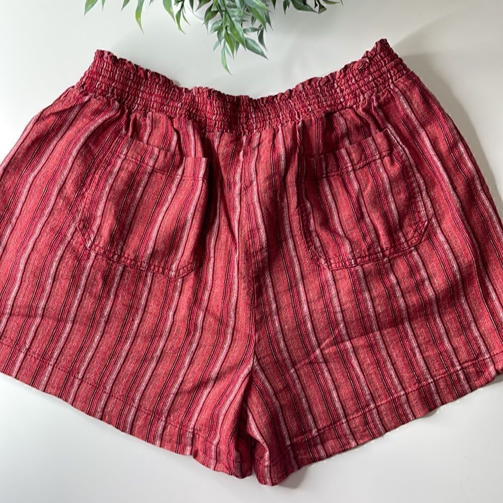 Briggs Linen blend Shorts. Drawstring & elastic waist. Size XXL. - Picture 3 of 6